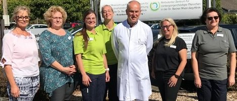 Team an der Dr. Becker Rhein-Sieg Klinik