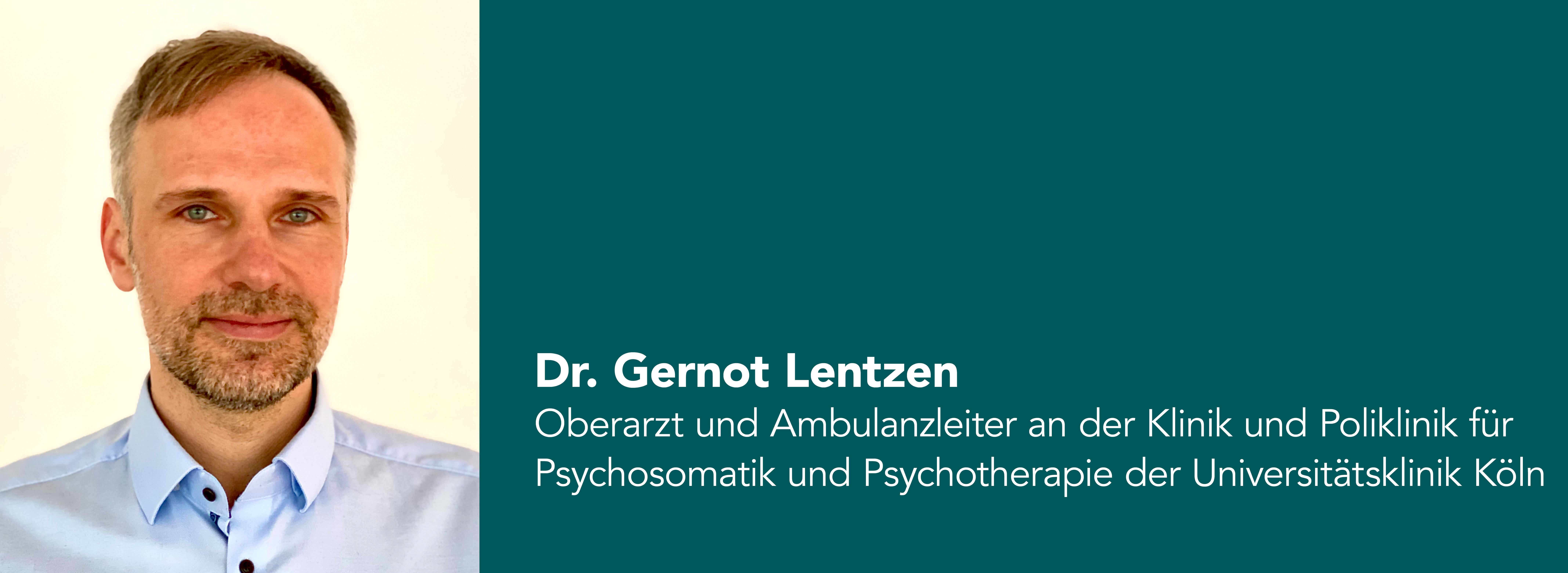 Gernot Lentzen, Oberarzt und Ambulanzleiter an der Universitätsklinik Köln